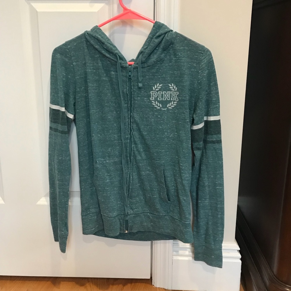 Teal vs pink full zip